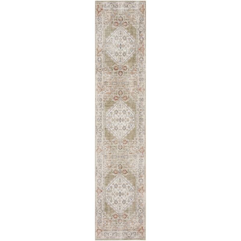 Sedu Power Loomed Distressed Area Rug By HomeRoots - 96' X '26' X '0.25