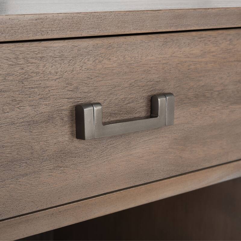 SAFAVIEH Couture Guitta 1-Drawer 1-Shelf Wood Nightstand