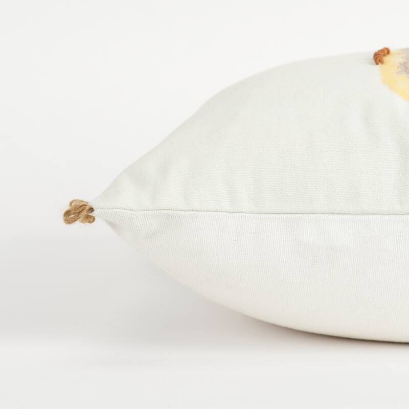 Rizzy Home Harvest Gourds Throw Pillow