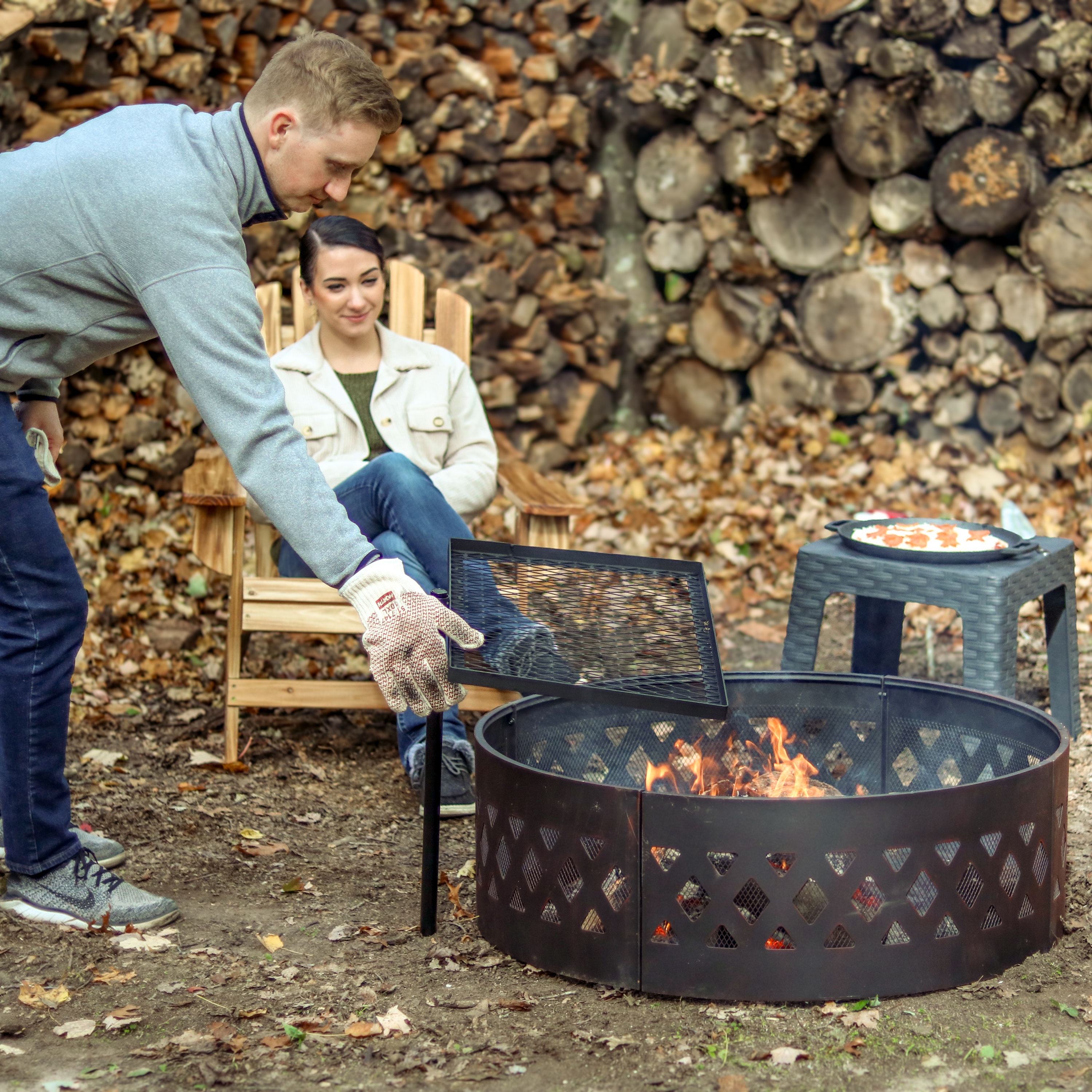 Campfire swivel grill best sale