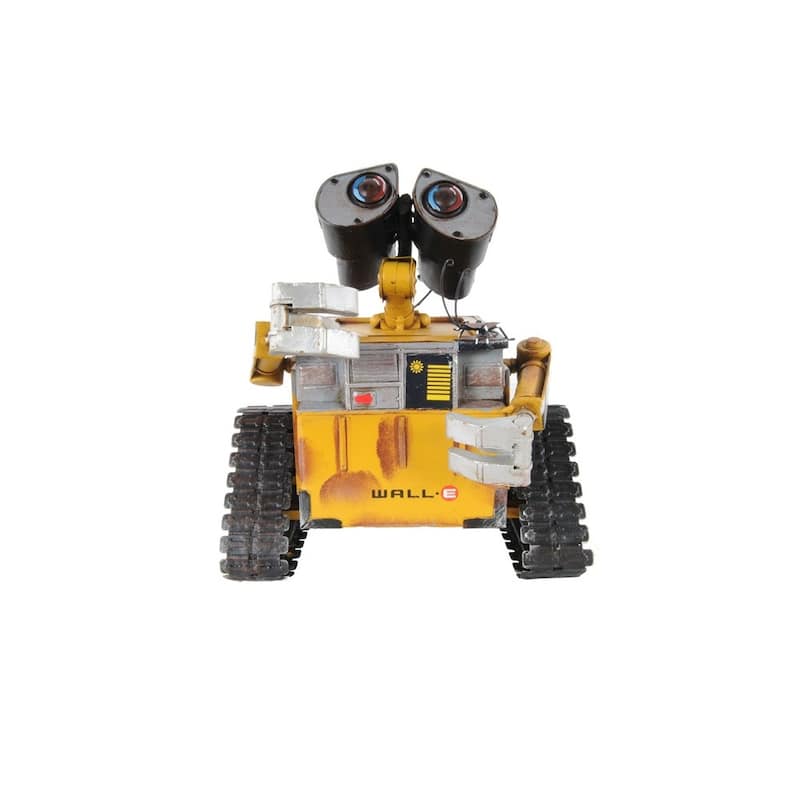 Wall-E Robot Coin Bank Sculpture - 8 x 6 x 9