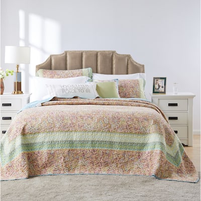 Palisades Pastel Bedspread Set