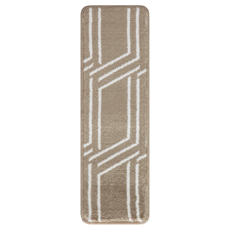 SUSSEXHOME Plaza Collection Stair Treads 100% Polypropylene 9" x 28"