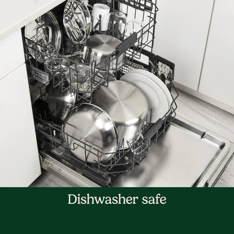 Cuisinart 15 Piece Cookware Set, MultiClad Pro Triple Ply, Silver