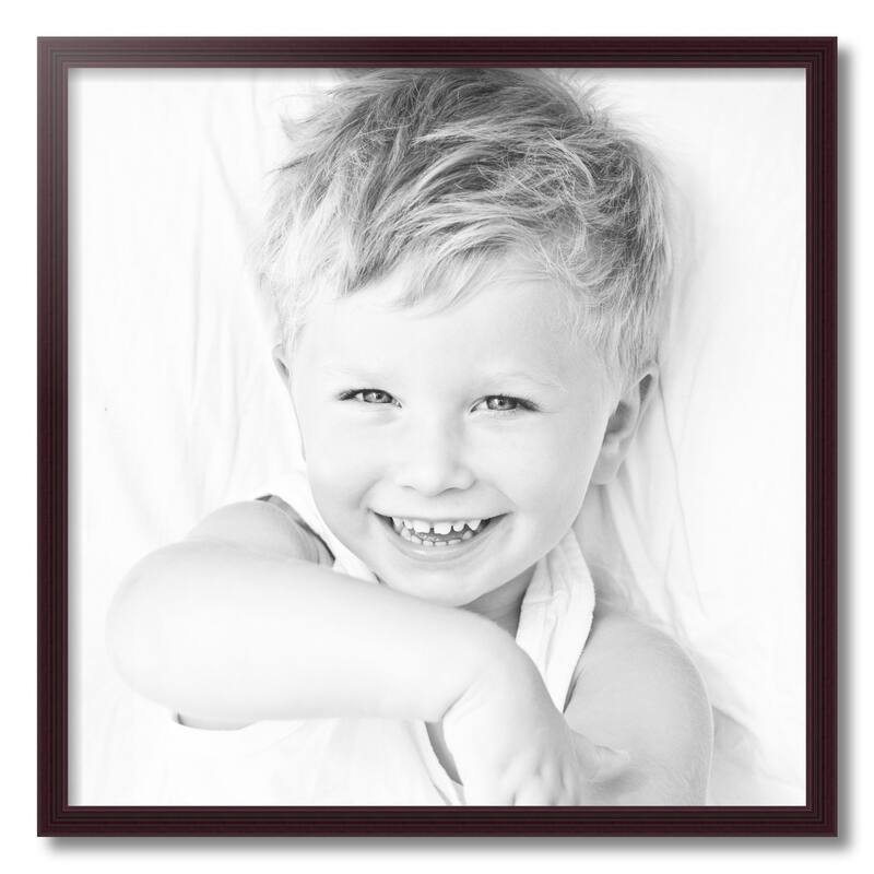 ArtToFrames Classic Waves 24x24 Inch Picture Frame, 1.00 Inch Wood Poster Frame Available in Multiple Colors (60823-24x24)