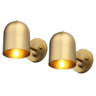 Retro wall vanity light Brass light fixture Metal wall sconce lighting