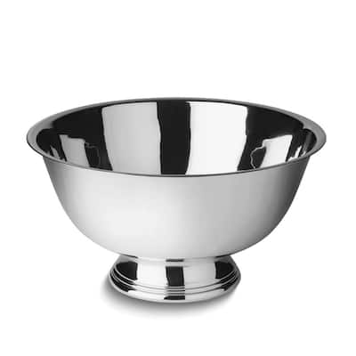 Curata Elegance Stainless Steel Revere 11.75 Inch Diameter Bowl
