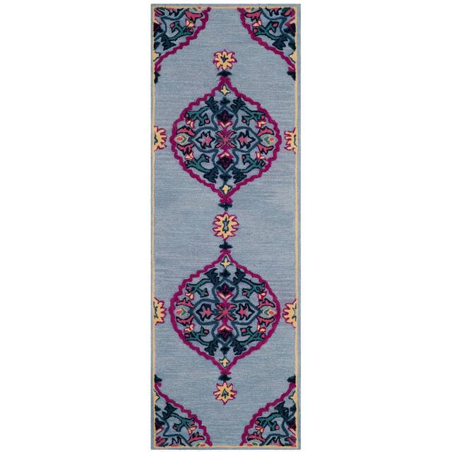 SAFAVIEH Handmade Bellagio Junie Medallion Wool Rug