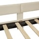 preview thumbnail 56 of 55, Casual Upholstered Daybed with Guardrail, Classic Headboard Footboard, Wood Slat Support Bed for Children Kids Platform Bed