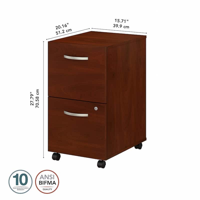 Studio C 2-drawer Mobile File Cabinet by Bush Business Furniture
