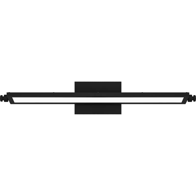 Astro Integrated LED Matte Black Bath Light