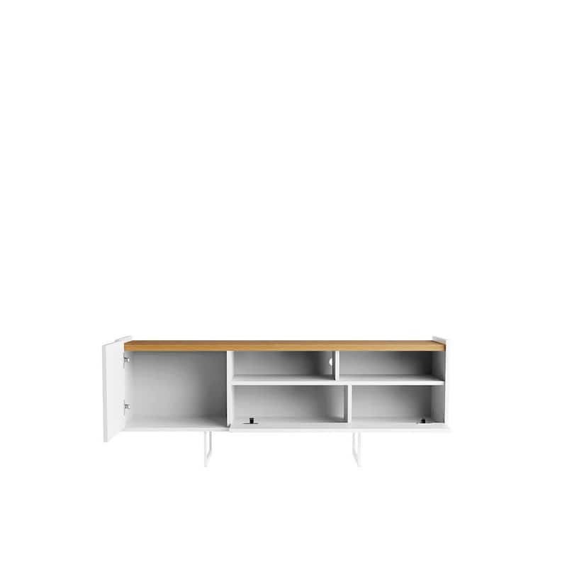 Winston 53 In. 4 Shelf Media Cabinet Console