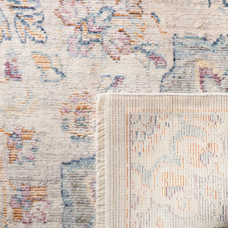SAFAVIEH Illusion Tricia Vintage Boho Oriental Viscose Medallion Rug