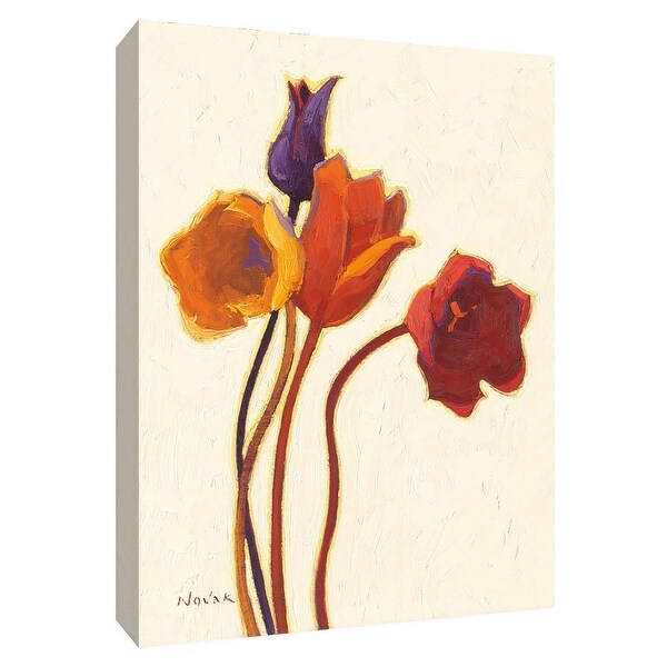 PTM Images 9-154557 PTM Canvas Collection 10" x 8" - "Tulipan II" Giclee Tulips Art Print on Canvas