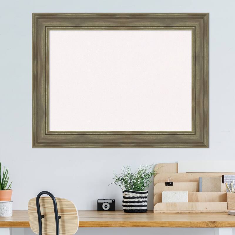 Alexandria Greywash Wood Framed Corkboard Bulletin Boards
