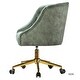 preview thumbnail 55 of 57, ET Tufted Task Chair With Golden Base by HULALA HOME