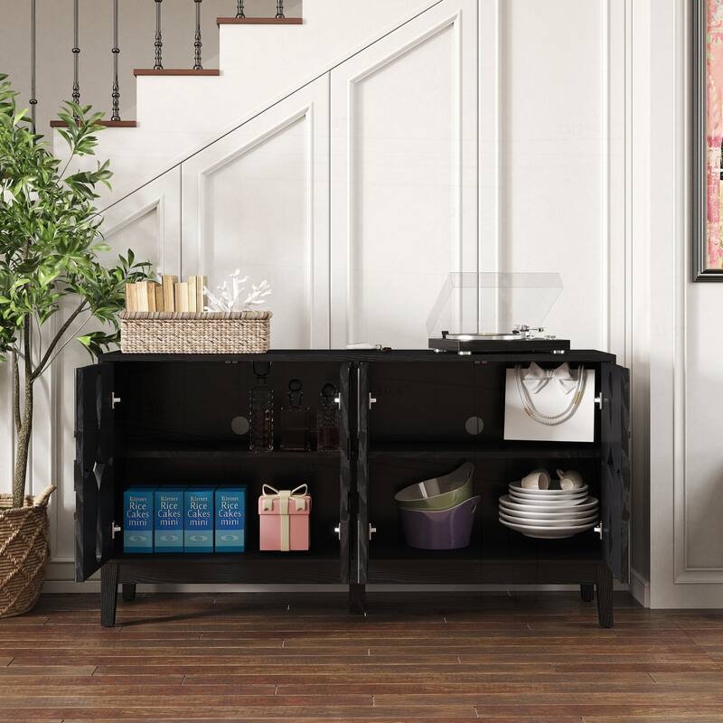 Versatile Mid Century Modern Storage Cabinet for Various Rooms