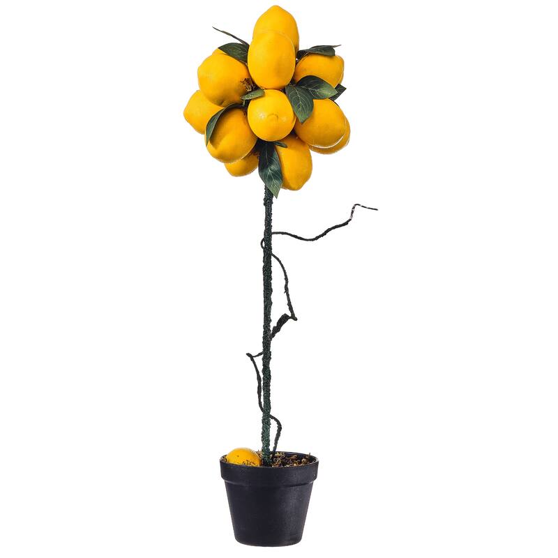 24" Lemon Potted Topiary