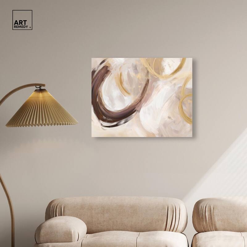 Dreamy Swirls I Canvas by Art Remedy, Gallery Wrapped