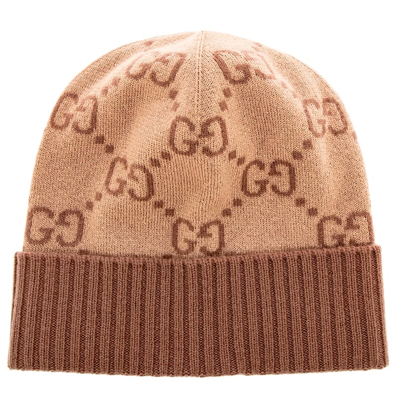 Gucci GG Cashmere Lamé Hat - Adult M (7 - 7 1/8)