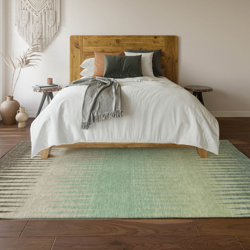 Premium Washable Super Soft Modern Spikes Mayfield Rug