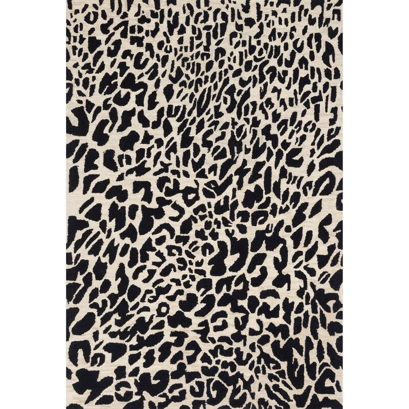 Alexander Home Zawadi Moroccan Leopard Wool Area Rug