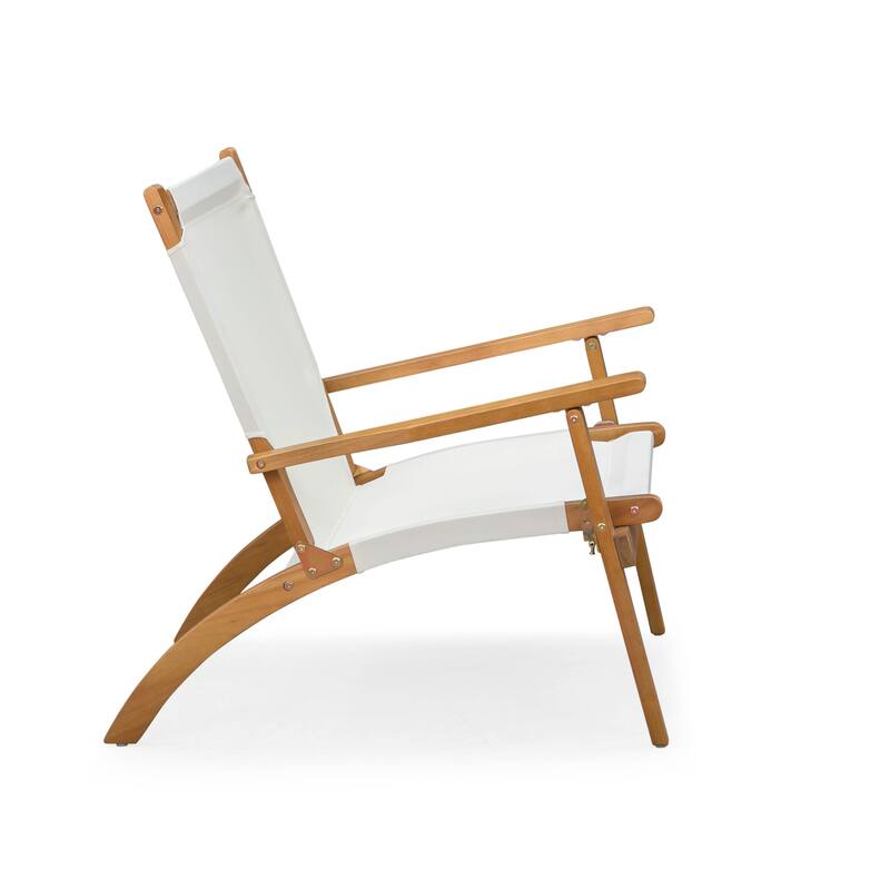 Walker Outdoor Wooden Folding Lounge Chair