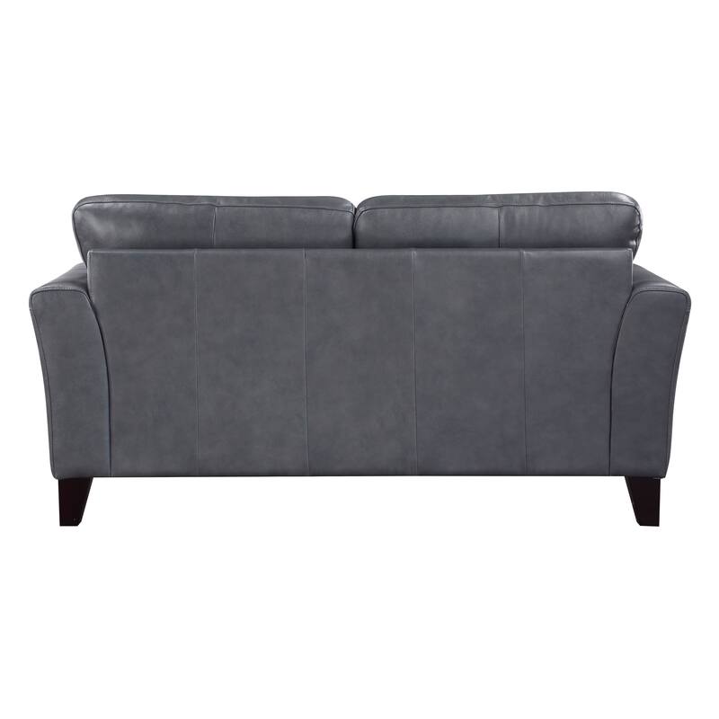 Howe Leather Living Room Loveseat
