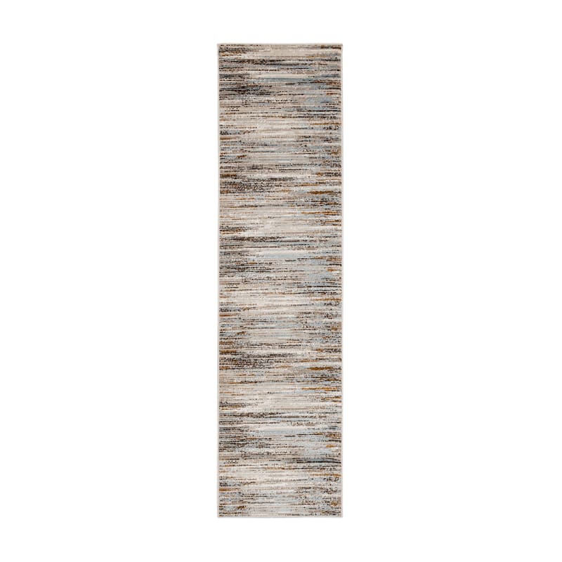 Mohawk Home Urban Abstract Stripe Woven Area Rug