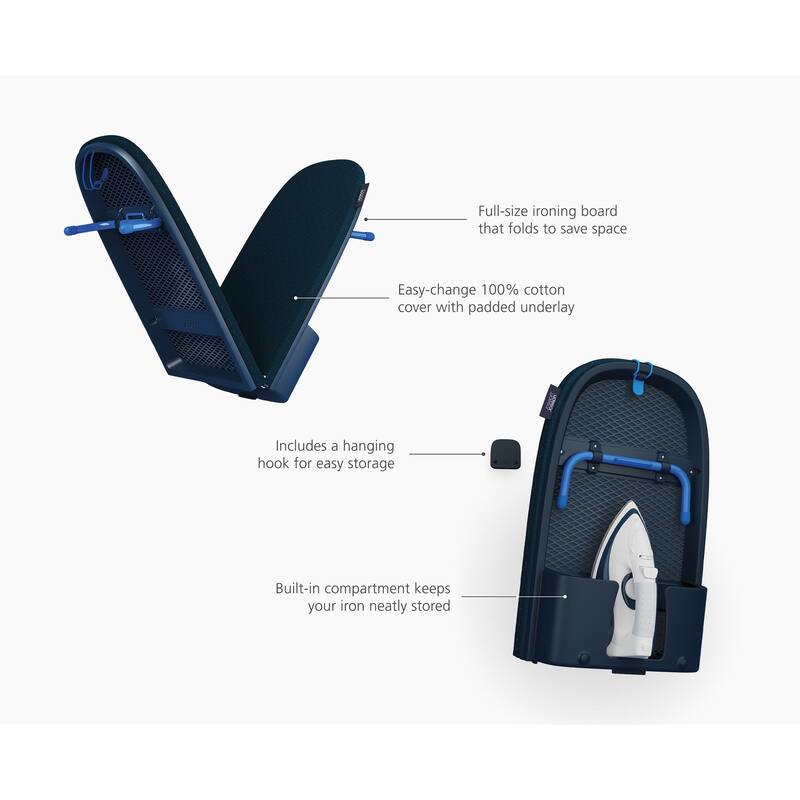 Pocket Max Plus Folding Table-top Ironing Board