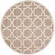 preview thumbnail 83 of 183, SAFAVIEH Handmade Cambridge Trudie Geometric Wool Rug 4' Round - Beige/Ivory - Round