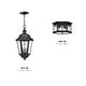 preview thumbnail 5 of 3, Hinkley Lighting 2 Light Outdoor Flush Mount Ceiling Fixture from the