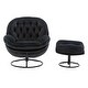 preview thumbnail 32 of 99, Accent chair TV Chair Living room Chair with Ottoman