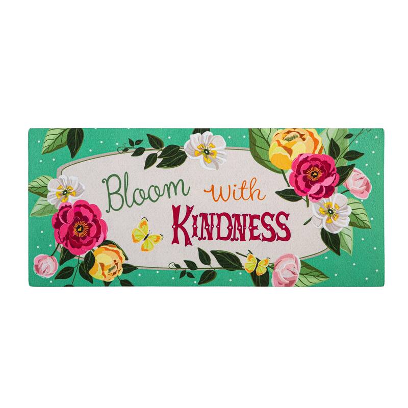 22 in. x 10 in. Bloom with Kindness Sassafras Switch Mat