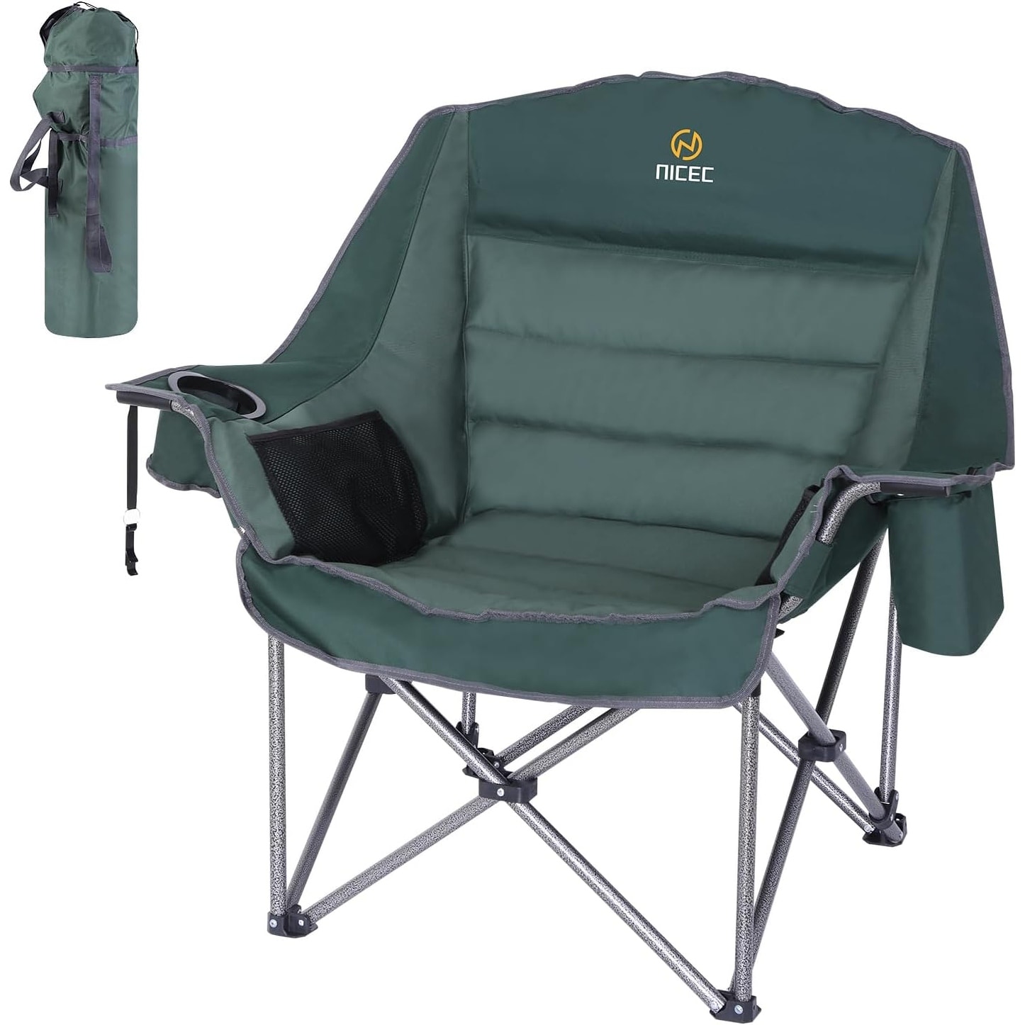 Camping Chairs, Oversized XL Padded Camping Chair, Outdoor Chair, Lounge  Chair, Wide&Thick - On Sale - Bed Bath & Beyond - 39972386