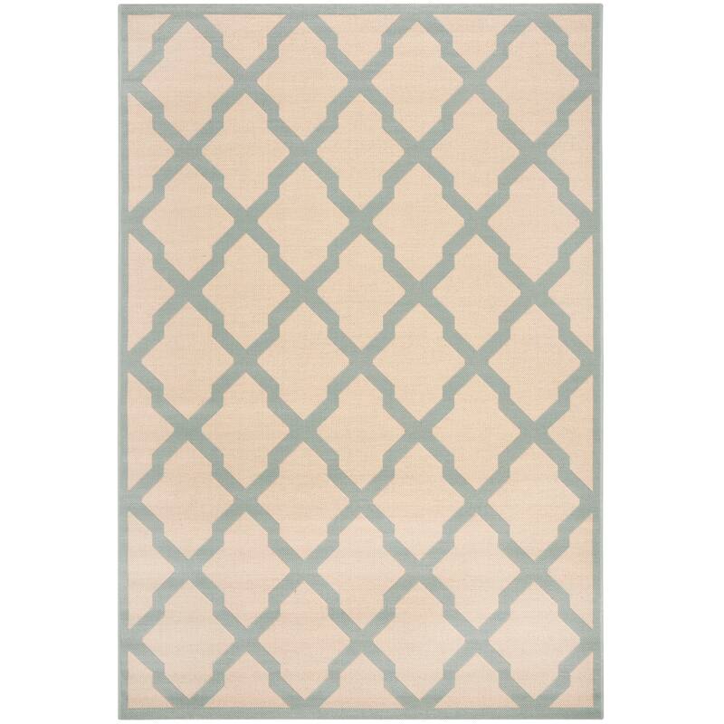SAFAVIEH Linden Shirleyann Trellis Indoor/ Outdoor Patio Backyard Rug