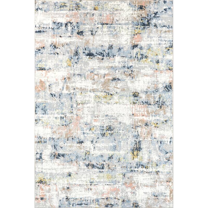 Nuloom Aaliyah SpinClean Casual Abstract Machine Washable Area Rug