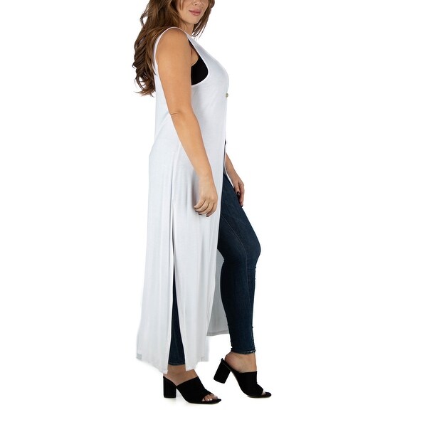 ankle length duster cardigan