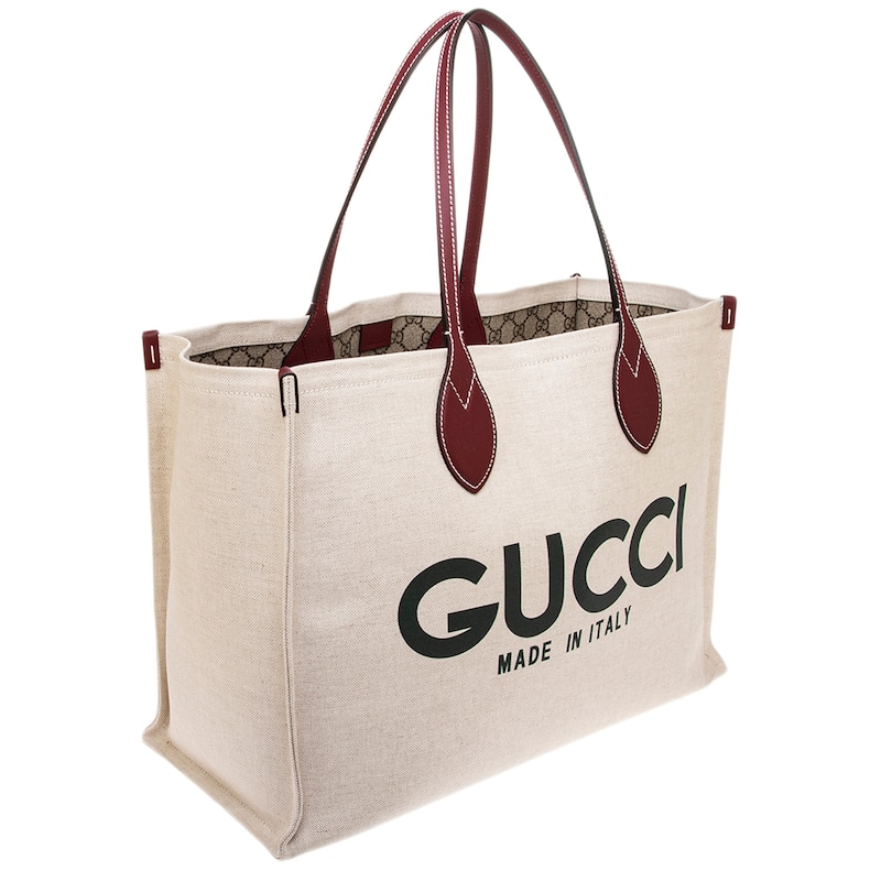 Gucci Print Maxi Tote