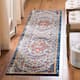 SAFAVIEH Madison Sabire Boho Medallion Distressed Rug - 2'2" x 10' Runner - Ivory/Orange