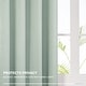 preview thumbnail 92 of 95, Deconovo Faux Linen Total Blackout with Coating Curtains (2 Panel)