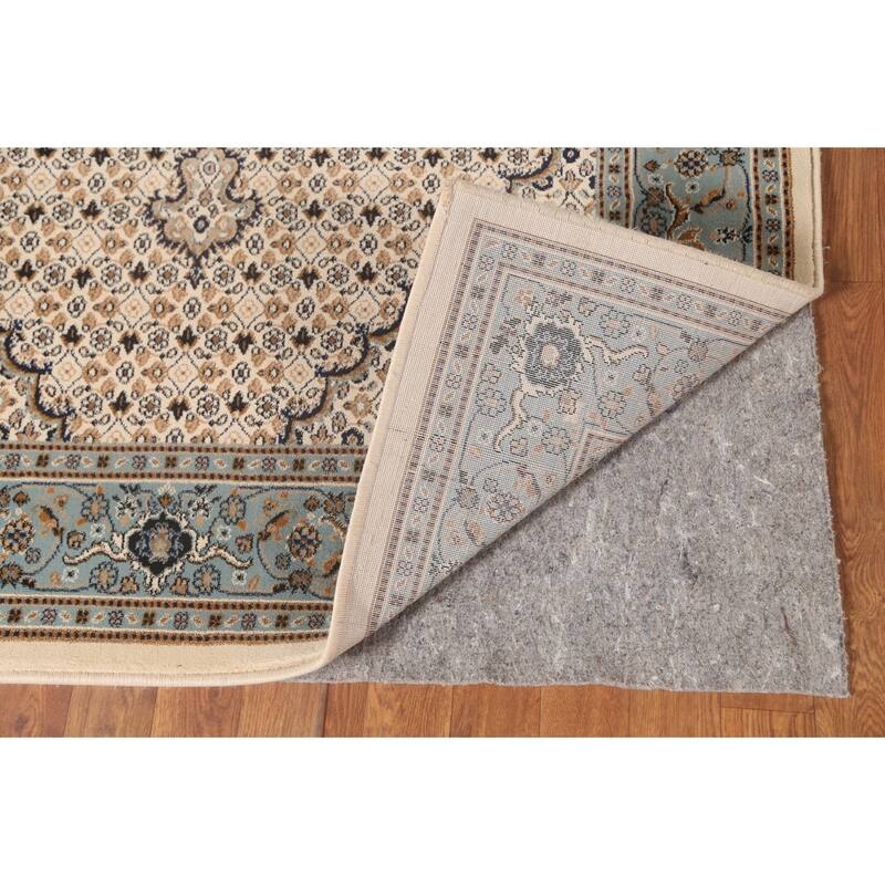 Geometric Tabriz Turkish Oriental Area Rug Machine Made Carpet - 4'5" x 6'0"