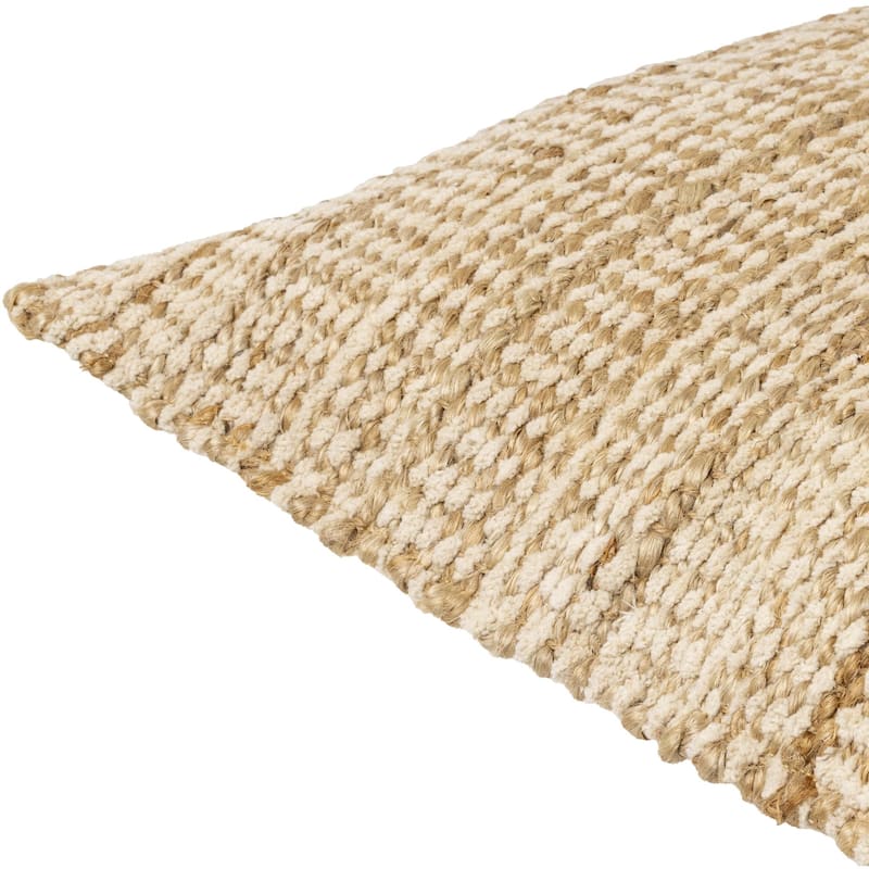Kalyn Farmhouse Solid Color Accent Pillow
