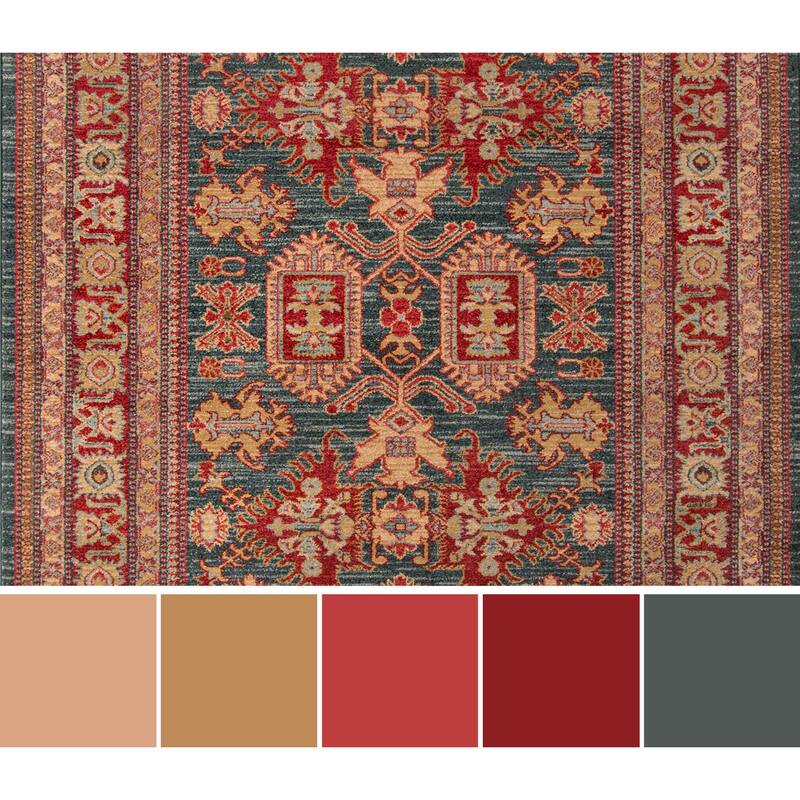 ECARPETGALLERY Machine Woven Briar Grey Area Rug