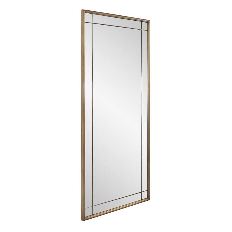 Allan Andrews French Panel Framed Decorative Wall Mirror
