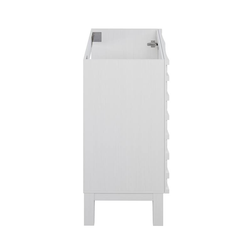 Swiss Madison Vincennes 24" Freestanding Bathroom Vanity Cabinet without Top in White Oak