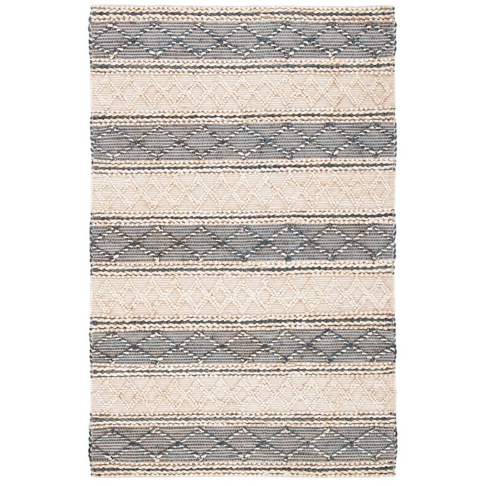 SAFAVIEH Flatweave Natural Fiber Gulborg Geometric Jute Rug