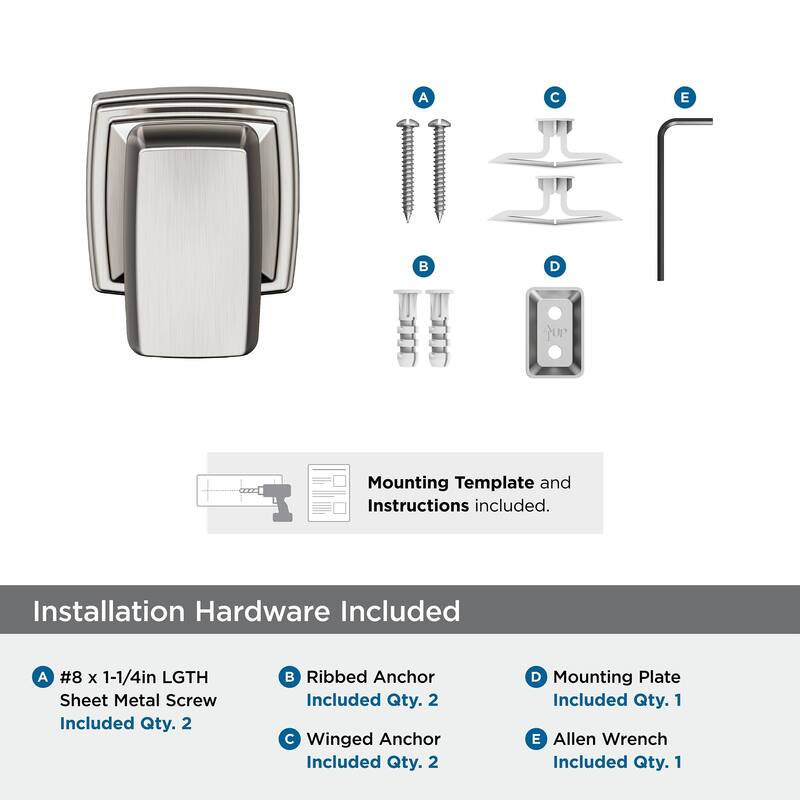 Amerock Revitalize Single Robe Hook