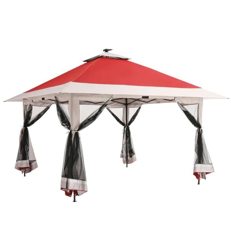 12x12 Pop Up Gazebo Outdoor Canopy Shelter