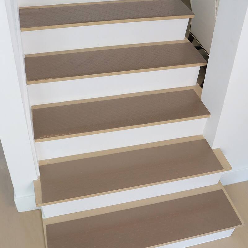 Rubber-Cal "Coin-Grip" Metallic Step Mats (6 pack) - 2.5mm